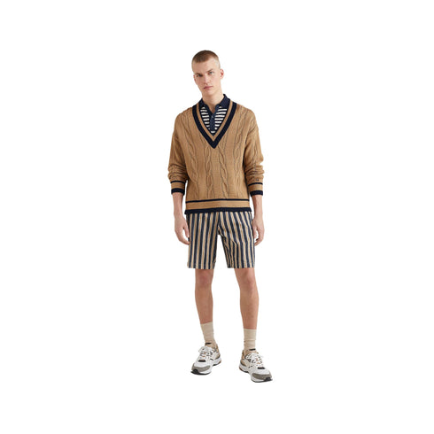 Bermuda Uomo a righe Blu beige Tommy Hilfiger- Francavilla Moda